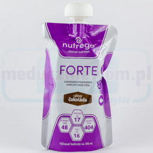Nutrego Forte 12x200 ml Шоколад Висококалорична, високопротеинова диета